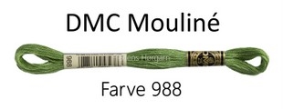 DMC Mouline Amagergarn farve 988